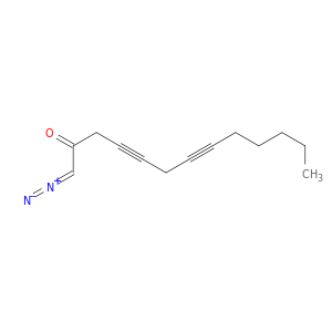 4,7-Tridecadiyn-2-one, 1-diazo-