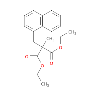 Propanedioic acid,methyl(1-naphthalenylmethyl)-, diethyl ester (9CI)