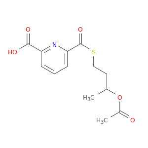 2-Pyridinecarboxylic acid, 6-[[[3-(acetyloxy)butyl]thio]carbonyl]-