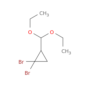 Cyclopropane, 1,1-dibromo-2-(diethoxymethyl)-