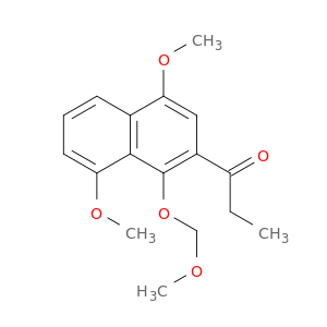 1-Propanone, 1-[4,8-dimethoxy-1-(methoxymethoxy)-2-naphthalenyl]-
