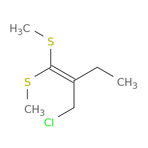 1-Butene, 2-(chloromethyl)-1,1-bis(methylthio)-