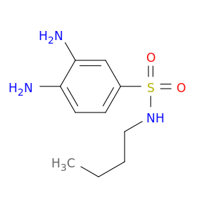3,4-二氨基-N-丁基苯-1-磺酰胺