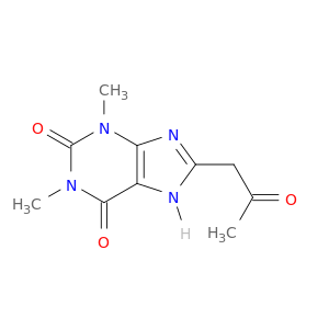 1H-Purine-2,6-dione, 3,7-dihydro-1,3-dimethyl-8-(2-oxopropyl)-