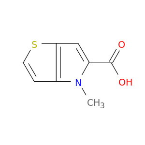 4-甲基-4H-噻吩并[3,2-b]吡咯-5-羧酸