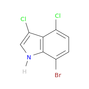 1H-Indole, 7-bromo-3,4-dichloro-