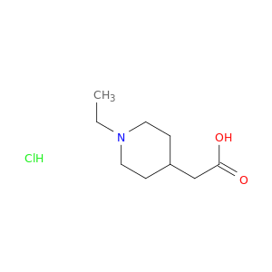 2-(1-Ethylpiperidin-4-yl)acetic acid hydrochloride