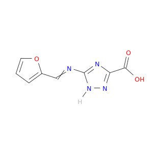 1H-1,2,4-Triazole-3-carboxylicacid, 5-[(2-furanylmethylene)amino]-