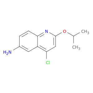 6-Quinolinamine, 4-chloro-2-(1-methylethoxy)-