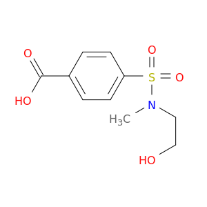 4-[(2-Hydroxyethyl)(methyl)sulfamoyl]benzoic Acid