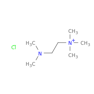 Ethanaminium, 2-(dimethylamino)-N,N,N-trimethyl-, chloride