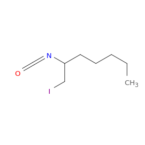 Heptane, 1-iodo-2-isocyanato-
