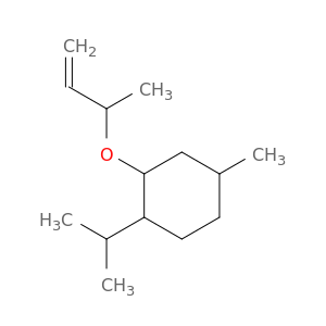 Cyclohexane, 4-methyl-1-(1-methylethyl)-2-[(1-methyl-2-propenyl)oxy]-