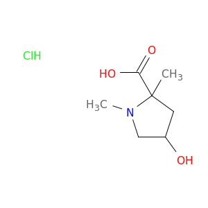 4-hydroxy-1,2-dimethylpyrrolidine-2-carboxylic Acid hydrochloride