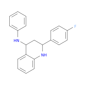 4-Quinolinamine, 2-(4-fluorophenyl)-1,2,3,4-tetrahydro-N-phenyl-