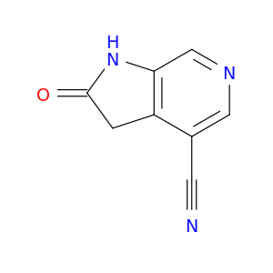 2,3-二氢-2-氧代-1H-吡咯[2,3-C]吡啶-4-碳腈