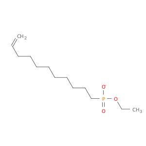 Phosphonic acid, 10-undecenyl-, monoethyl ester