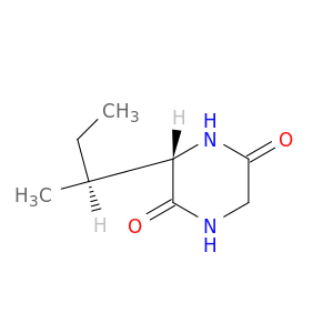 2,5-Piperazinedione, 3-[(1S)-1-methylpropyl]-, (3S)-