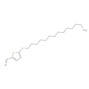 2-Thiophenecarboxaldehyde, 5-(tetradecylthio)-