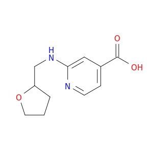 2-(((Tetrahydrofuran-2-yl)methyl)amino)isonicotinic acid