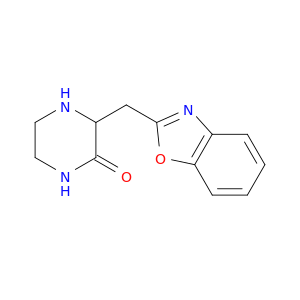 3-(1,3-benzoxazol-2-ylmethyl)piperazin-2-one