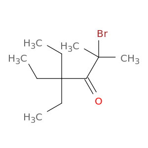 3-Hexanone, 2-bromo-4,4-diethyl-2-methyl-