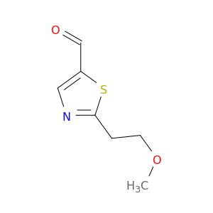 2-(2-methoxyethyl)-1,3-thiazole-5-carbaldehyde