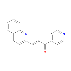 (E)-1-(吡啶-4-基)-3-(喹啉-2-基)丙-2-烯-1-酮