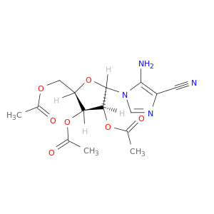 5-Amino-1-(2',3',5'-tri-O-acetyl-β-D-ribofuranosyl)-imidazole-4-carbonitrile