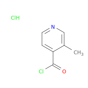 4-Pyridinecarbonyl chloride, 3-methyl-, hydrochloride