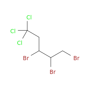 3,4,5-tribromo-1,1,1-trichloropentane
