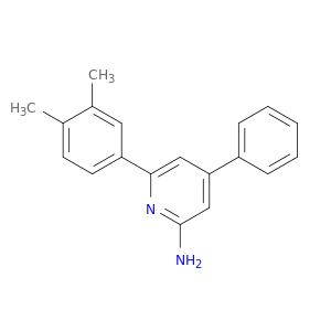 2-Pyridinamine, 6-(3,4-dimethylphenyl)-4-phenyl-