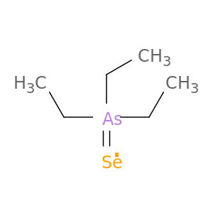 Arsine selenide, triethyl-