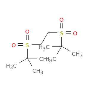 2-methyl-2-(2-tert-butylsulfonylethylsulfonyl)propane