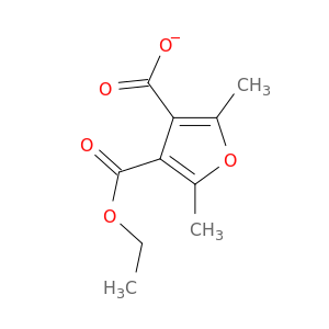 3,4-Furandicarboxylic acid, 2,5-dimethyl-, monoethyl ester