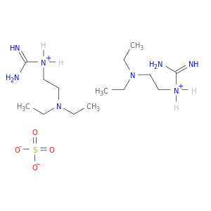 胍,N-[2-(二乙基氨基)乙基]-,硫酸盐(1：1)