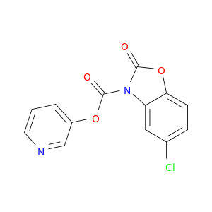 3(2H)-Benzoxazolecarboxylic acid, 5-chloro-2-oxo-, 3-pyridinyl ester