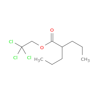 Pentanoic acid,2-propyl-, 2,2,2-trichloroethyl ester