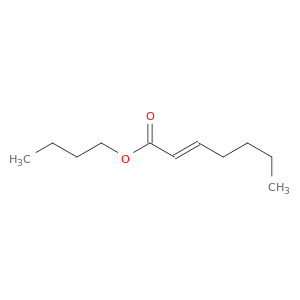 2-Heptenoic acid, butyl ester, (E)-