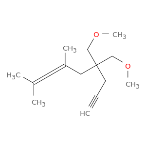 6,7-Nonadien-1-yne, 4,4-bis(methoxymethyl)-6,8-dimethyl-