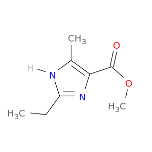 1H-Imidazole-5-carboxylicacid, 2-ethyl-4-methyl-, methyl ester