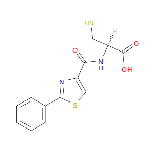 L-Cysteine, N-[(2-phenyl-4-thiazolyl)carbonyl]-