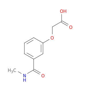 2-[3-(Methylcarbamoyl)phenoxy]acetic Acid