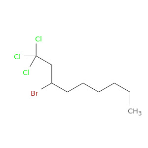 Nonane, 3-bromo-1,1,1-trichloro-
