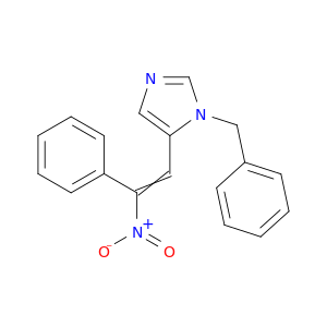 1H-Imidazole, 5-(2-nitro-2-phenylethenyl)-1-(phenylmethyl)-