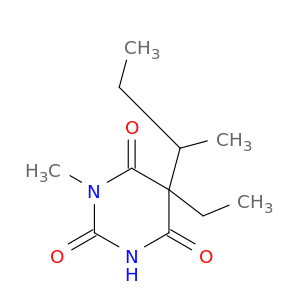 5-BUTAN-2-YL-5-ETHYL-1-METHYL-1,3-DIAZINANE-2,4,6-TRIONE
