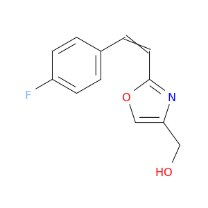 4-Oxazolemethanol, 2-[2-(4-fluorophenyl)ethenyl]-