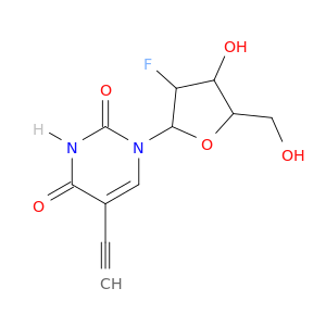 5-ETHYNYL-1-(3-FLUORO-4-HYDROXY-5-HYDROXYMETHYL-TETRAHYDRO-FURAN-2-YL)-1H-PYRIMIDINE-2,4-DIONE