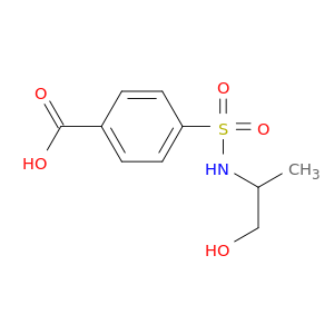 4-[(1-Hydroxypropan-2-yl)sulfamoyl]benzoic Acid