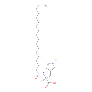 L-Histidine,N-(1-oxooctadecyl)-